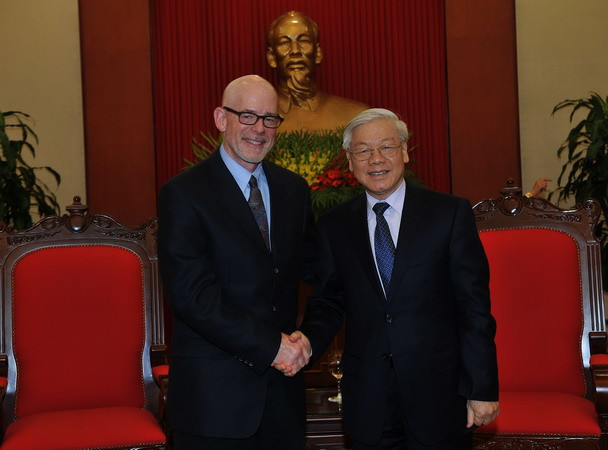 Đoàn đại biểu Đảng cộng sản Mỹ thăm và làm việc tại Việt Nam ảnh 1