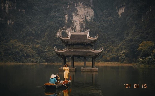 Du lịch Tràng An, Ninh Bình quyến rũ du khách. (Ảnh: Vietnam+) Ninh Bình, Thanh Hóa, Nghệ An và Hà Tĩnh liên kết phát triển du lịch ảnh 1