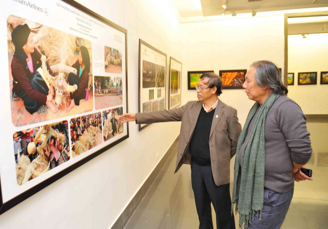 Triển lãm các tác phẩm nghệ thuật chào Xuân Bính Thân 2016 ảnh 1