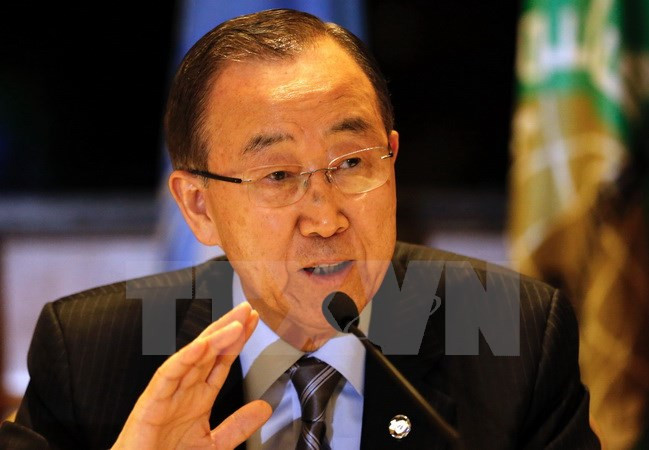 Triều Tiên gửi thư cho ông Ban Ki-moon về biện pháp trừng phạt ảnh 1