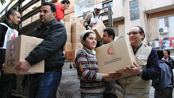 Pháp kêu gọi Nga tăng sức ép với Syria trong chuyển hàng nhân đạo ảnh 1