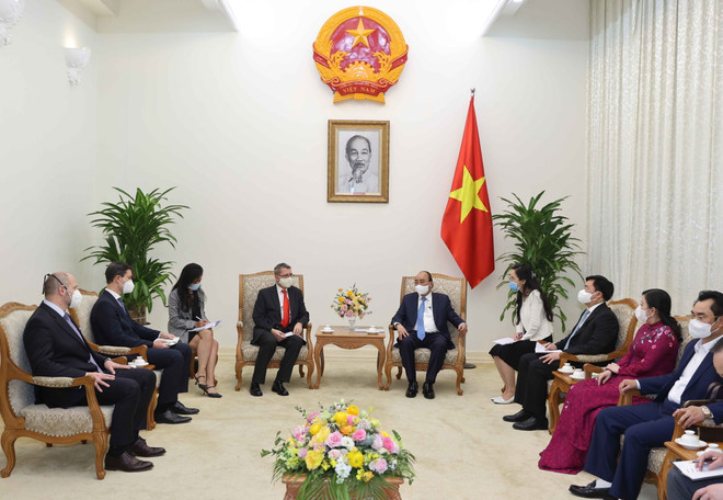 Thủ tướng Chính phủ Nguyễn Xuân Phúc tiếp Đại sứ Cộng hòa Áo ảnh 1