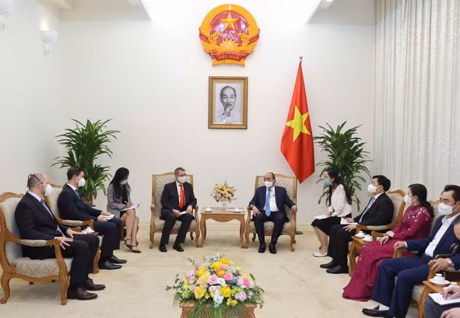 Thủ tướng Chính phủ Nguyễn Xuân Phúc tiếp Đại sứ Cộng hòa Áo ảnh 1
