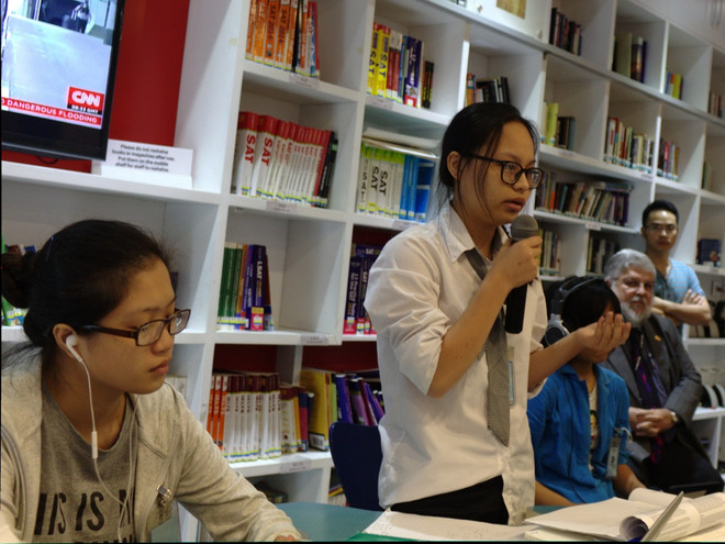 [Photo] Sinh viên Việt Nam tìm hiểu về nạn buôn bán động vật hoang dã ảnh 4