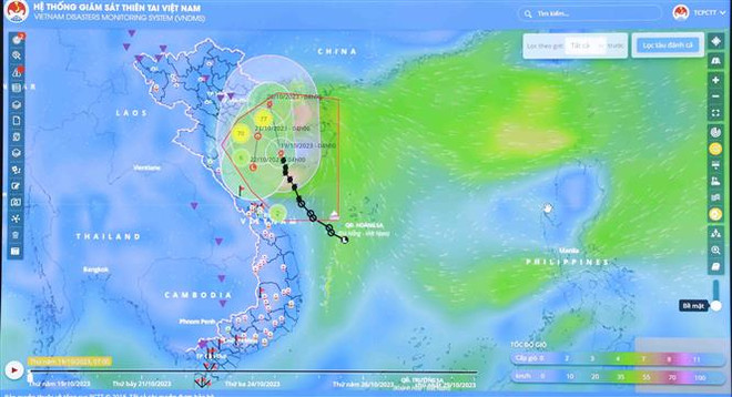 Ứng phó bão số 5: Phương tiện trên biển không vào khu vực nguy hiểm ảnh 2