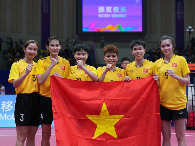 Cầu mây giúp Việt Nam trở lại top 20 bảng tổng sắp huy chương ASIAD 19 ảnh 1