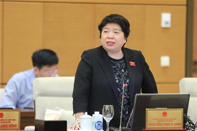 Phiên họp 26: Nhiều băn khoăn về quy định trợ cấp hưu trí xã hội ảnh 1