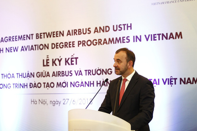 Airbus hỗ trợ đào tạo sinh viên Việt Nam về chuyên ngành hàng không ảnh 2