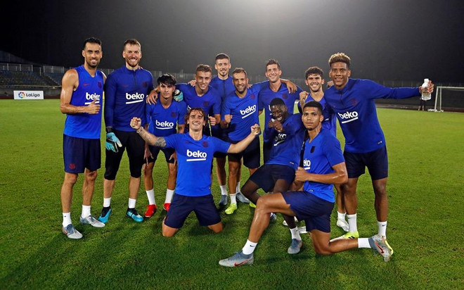 Barcelona sẵn sàng cho trận 'đại chiến' với Chelsea tại Nhật Bản ảnh 1