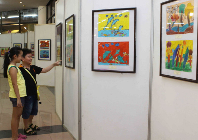 Hơn 34.000 bức tranh gửi đến Triển lãm tranh thiếu nhi toàn quốc ảnh 1