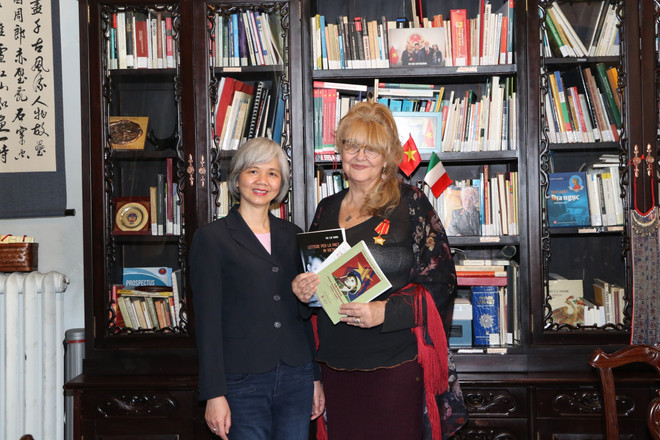 Nhà nghiên cứu thực hiện ước mơ quảng bá tư tưởng Hồ Chí Minh ở Italy ảnh 3