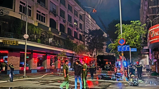 Thành phố Hồ Chí Minh: Cháy tại tòa nhà Tổng Công ty Thủy sản Việt Nam ảnh 1