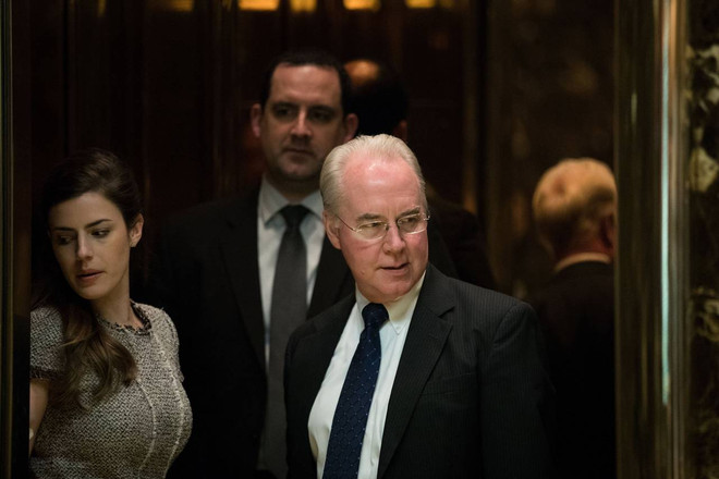 Hạ nghị sỹ thuộc đảng Cộng hòa Tom Price. (Nguồn: Getty) Tổng thống đắc cử Mỹ Donald Trump đề cử lãnh đạo Bộ Y tế ảnh 1