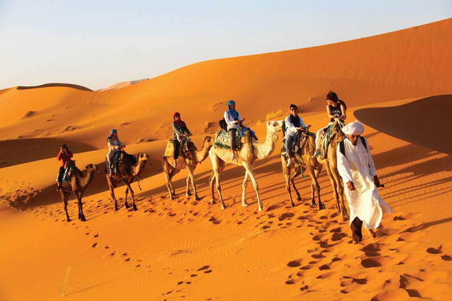 Maroc: Có một sa mạc Sahara không giống như chảo lửa ảnh 3