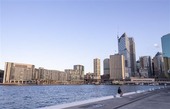 Cầu cảng Sydney. (Ảnh: THX/TTXVN) Australia tin tưởng vào triển vọng FTA với EU bất chấp Pháp cản trở ảnh 1