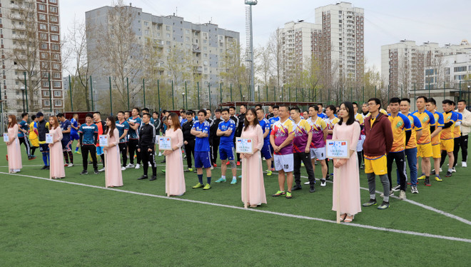 Giải bóng đá Lão tướng Moskva lần đầu tổ chức tại Liên bang Nga ảnh 2