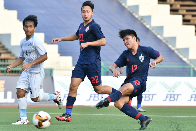 U19 Thái Lan giành chiến thắng 21-0 tại vòng loại U19 châu Á 2020 ảnh 1