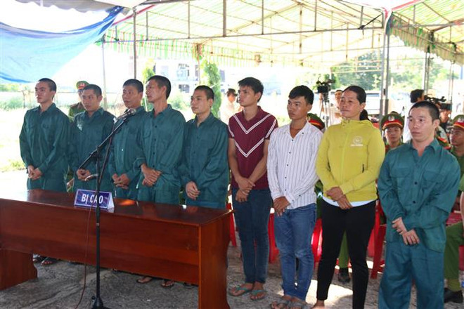 Bình Thuận: Xét xử vụ gây rối trật tự công cộng ở huyện Bắc Bình ảnh 1