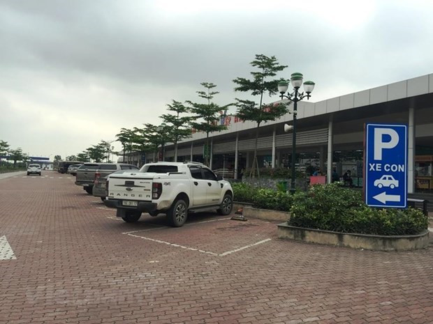Trạm dừng nghỉ V52 được xây dựng tại Km52 tuyến Cao tốc Hà Nội-Hải Phòng. (Ảnh: Việt Hùng/Vietnam+) Vì sao các tuyến Cao tốc Bắc-Nam thông xe vắng trạm dừng nghỉ? ảnh 1