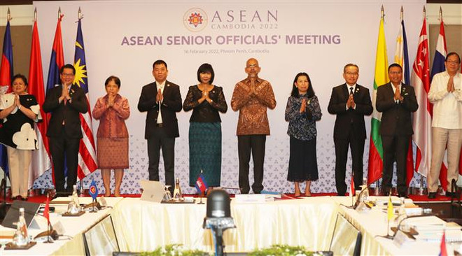Khai mạc Hội nghị SOM ASEAN trực tiếp đầu tiên sau hơn 1 năm gián đoạn ảnh 1