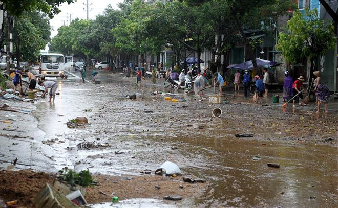 Từ đêm 13/9 đến ngày 14/9, Thanh Hóa đến Quảng Bình có nơi mưa rất to ảnh 2