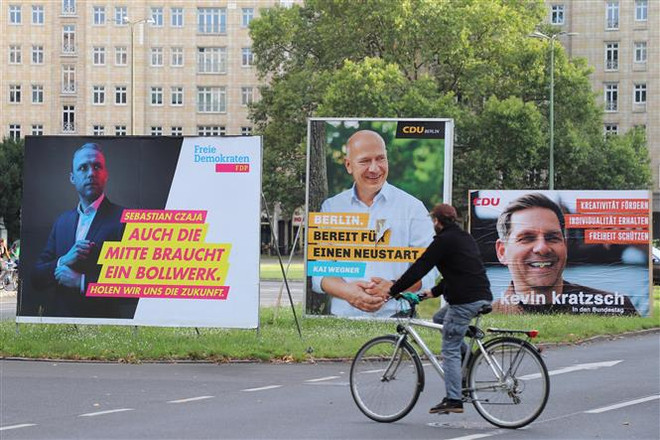 Bầu cử Đức: Ứng cử viên thủ tướng của SPD tiếp tục giành ưu thế ảnh 2