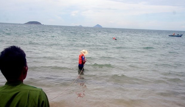 Tìm thấy thi thể nạn nhân vụ chìm tàu hút cát ở hồ thủy điện Đại Ninh ảnh 1