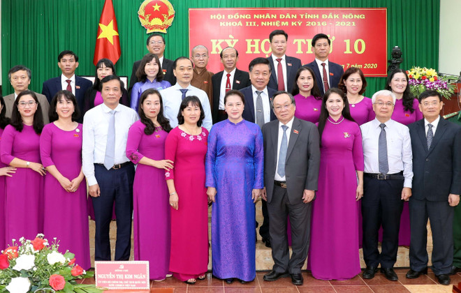 Chủ tịch Quốc hội dự Kỳ họp thứ 10 Hội đồng Nhân dân tỉnh Đắk Nông ảnh 1