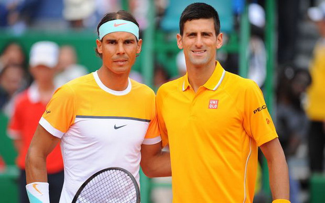 Nadal - Djokovic cận kề "đại chiến," người đẹp Wozniacki thua sốc ảnh 1
