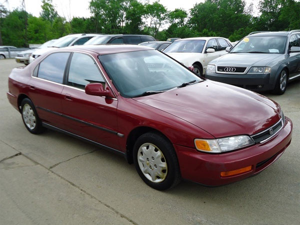 Mẫu xe Accord đời 1996. (Nguồn: Honda) Honda Accord là mồi lý tưởng cho các "đạo chích" ôtô ở Mỹ ảnh 1