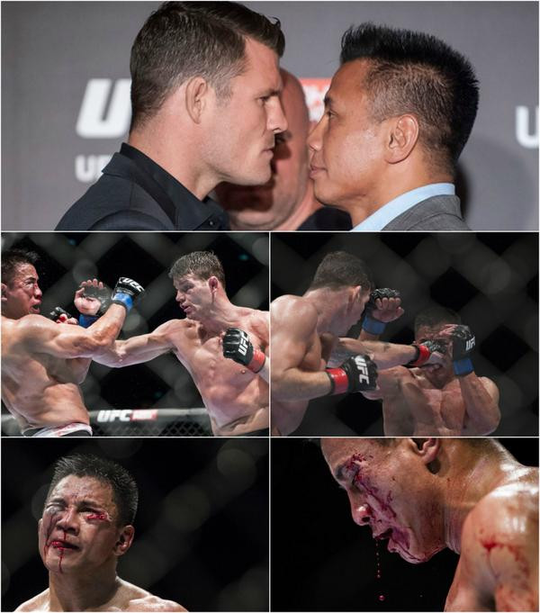 [Video] Võ sỹ gốc Việt nổi tiếng Cung Le bị đối thủ đấm bầm dập ảnh 1