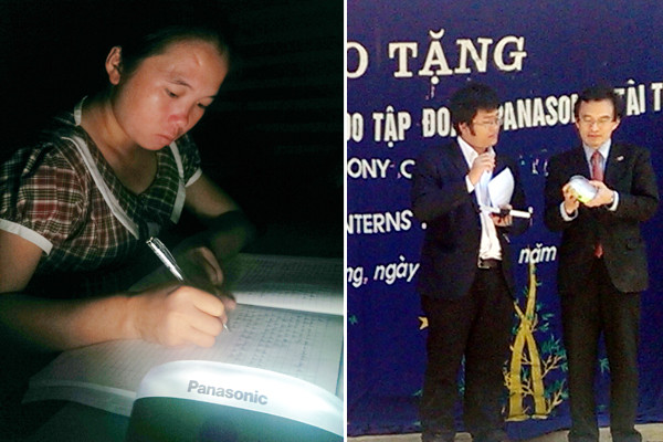 Tặng đèn năng lượng mặt trời cho vùng khó khăn của tỉnh Điện Biên ảnh 1