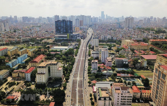 Từ ngày 9/11, ôtô được lưu thông tại đường Vành đai 2 trên cao ảnh 1