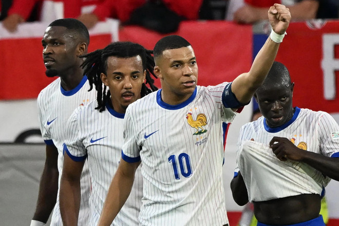 Dàn sao của Pháp vẫn chưa ghi nổi bàn thắng nào ở EURO 2024. (Nguồn: Getty Images) phap-ha-lan-ao-2506-3.jpg