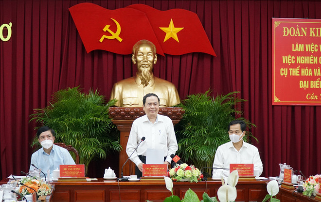 Kiểm tra thực hiện Nghị quyết Đại hội XIII của Đảng tại Cần Thơ ảnh 1