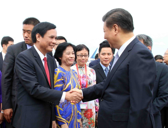 [Photo] Chủ tịch Trung Quốc Tập Cận Bình lên đường tới Hà Nội ảnh 3