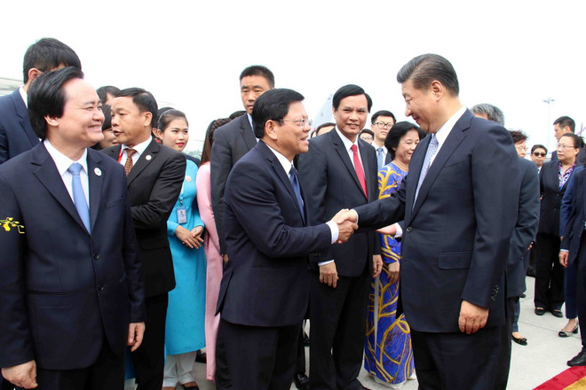 [Photo] Chủ tịch Trung Quốc Tập Cận Bình lên đường tới Hà Nội ảnh 4