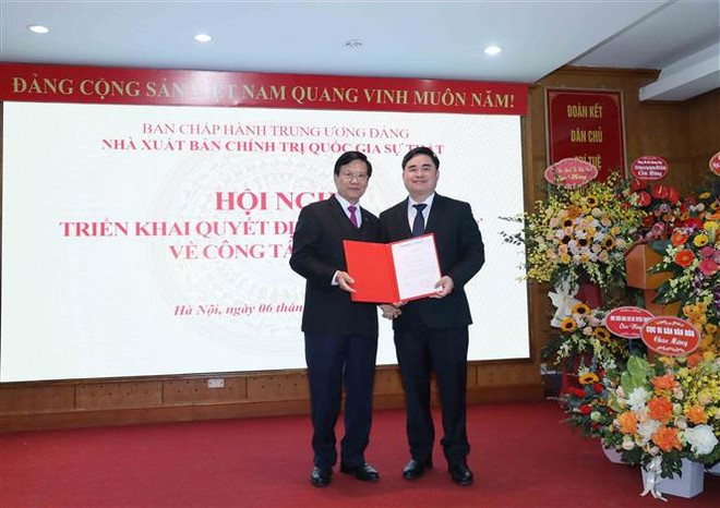 Ông Phạm Minh Tuấn giữ chức Giám đốc NXB Chính trị quốc gia Sự thật ảnh 1