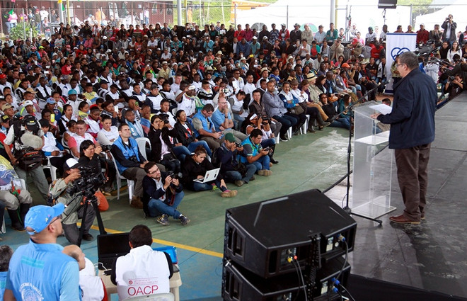 Colombia: FARC hoàn thành giao nộp vũ khí, chấm dứt 50 năm xung đột ảnh 1