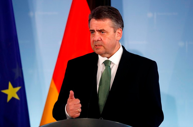 Ngoại trưởng Đức Sigmar Gabriel. (Nguồn: EPA/TTXVN) Đức: Yêu sách của 4 nước Arab đối với Qatar mang tính khiêu khích ảnh 1