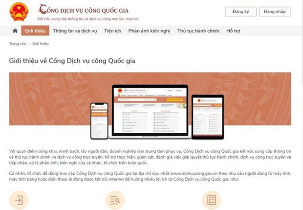 Trên 840.000 hồ sơ thực hiện trực tuyến qua Cổng Dịch vụ công quốc gia ảnh 1