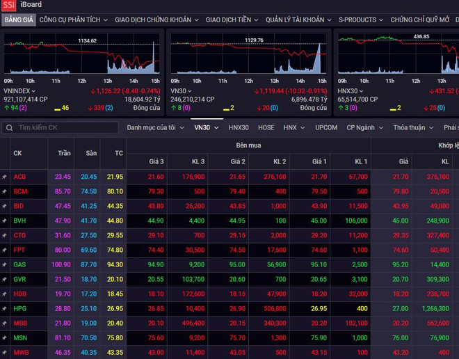 Chứng khoán phiên 6/7: Sắc đỏ chiếm ưu thế tại các nhóm cổ phiếu ảnh 1