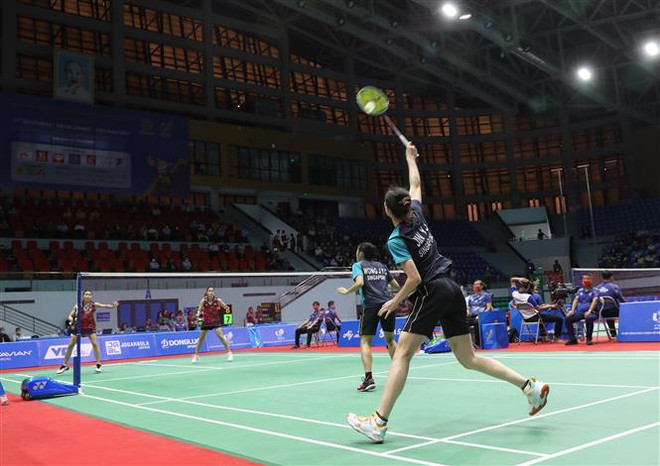 Thái Lan giành Huy chương Vàng nội dung đồng đội nữ môn Cầu lông ảnh 1