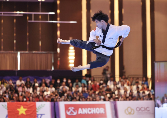 Gần 500 vận động viên tranh tài tại giải vô địch Taekwondo Quốc gia ảnh 1