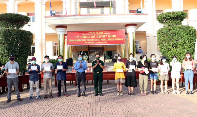 Sóc Trăng: 105 công dân hoàn thành cách ly y tế tập trung ảnh 1