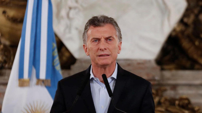 Tổng thống Argentina Mauricio Macri. (Nguồn: AP) Tổng thống Argentina Macri công bố quyết định tái tranh cử ảnh 1