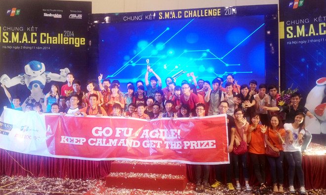 Sinh viên FPT vô địch thi ứng dụng di động điều khiển robot ảnh 2