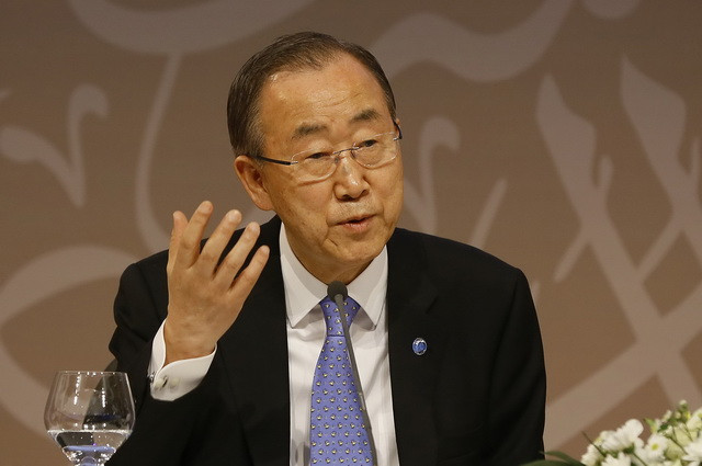 Tổng Thư ký LHQ dự lễ kỷ niệm mừng Ngày chiến thắng phátxít ảnh 1