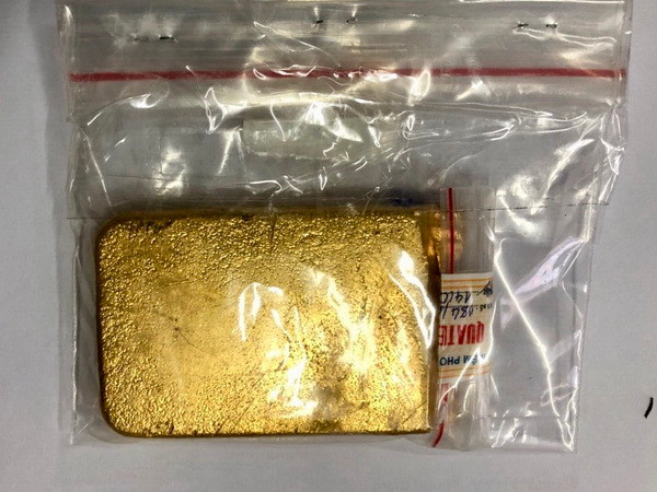 Hải quan Tân Sơn Nhất phát hiện khách Hàn Quốc mang vàng miếng ảnh 1