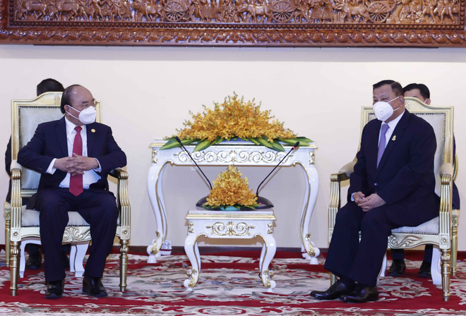 Vun đắp, củng cố quan hệ hữu nghị, hợp tác Việt Nam-Campuchia ảnh 1